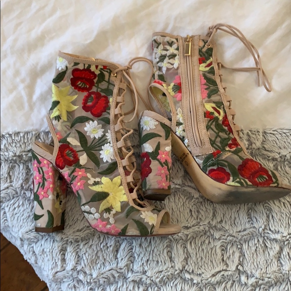 FLORAL SUMMER SANDALS